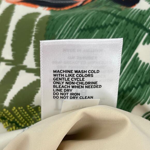 NEW Duluth Trading Swimsuit Tankini Tank Top Bra Toucan Tropical Print Size 18 - Picture 9 of 9